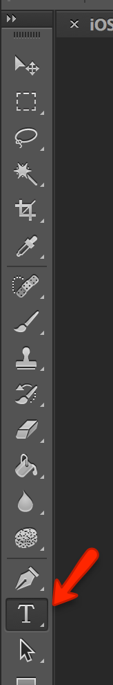 The text tool allows you to inspect the font used