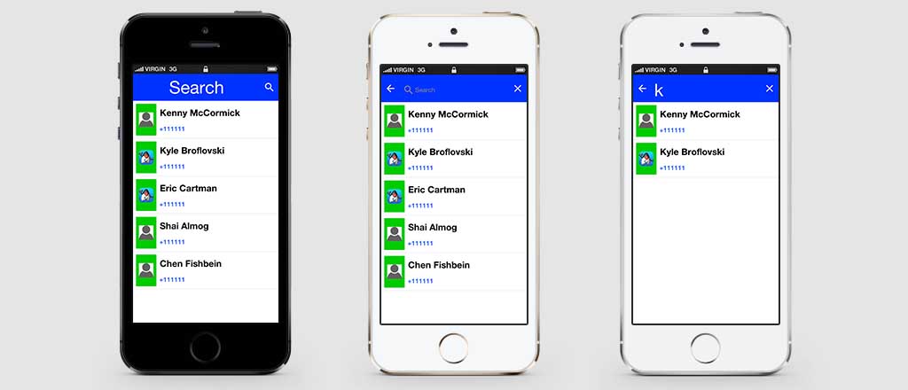 built-in toolbar search functionality